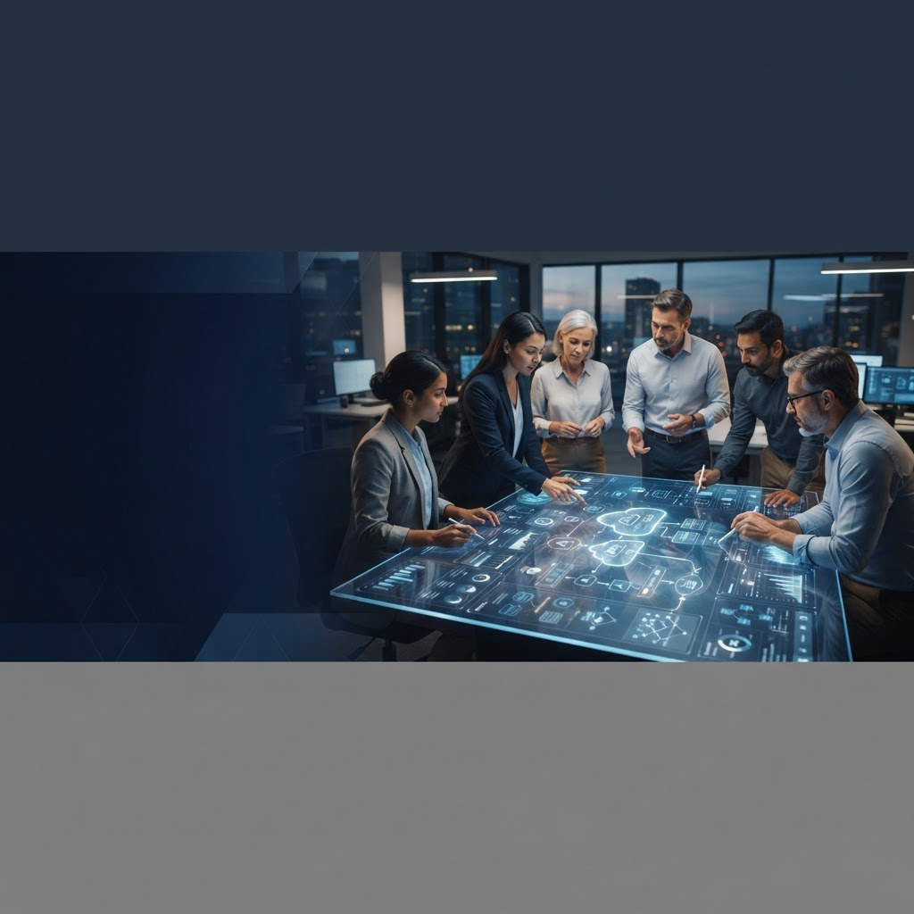 Enterprise digital transformation services with cloud architecture and AI workflow planning